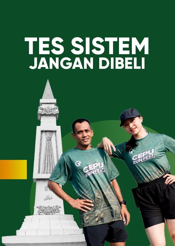 JANGAN DIBELIIIIII